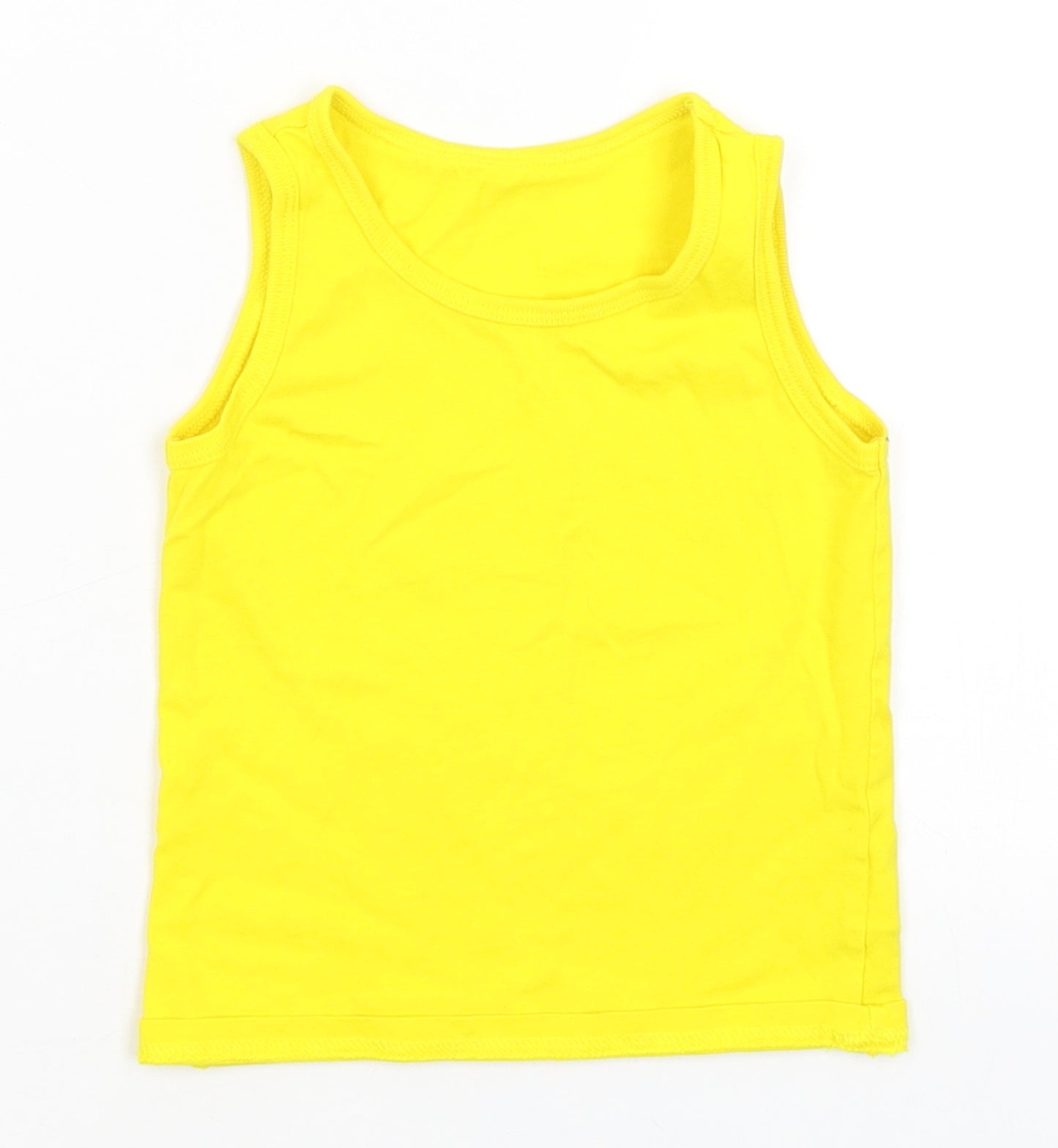 George Boys Yellow   Basic Tank Size 3-4 Years