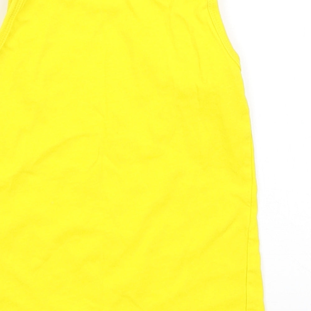 George Boys Yellow   Basic Tank Size 3-4 Years