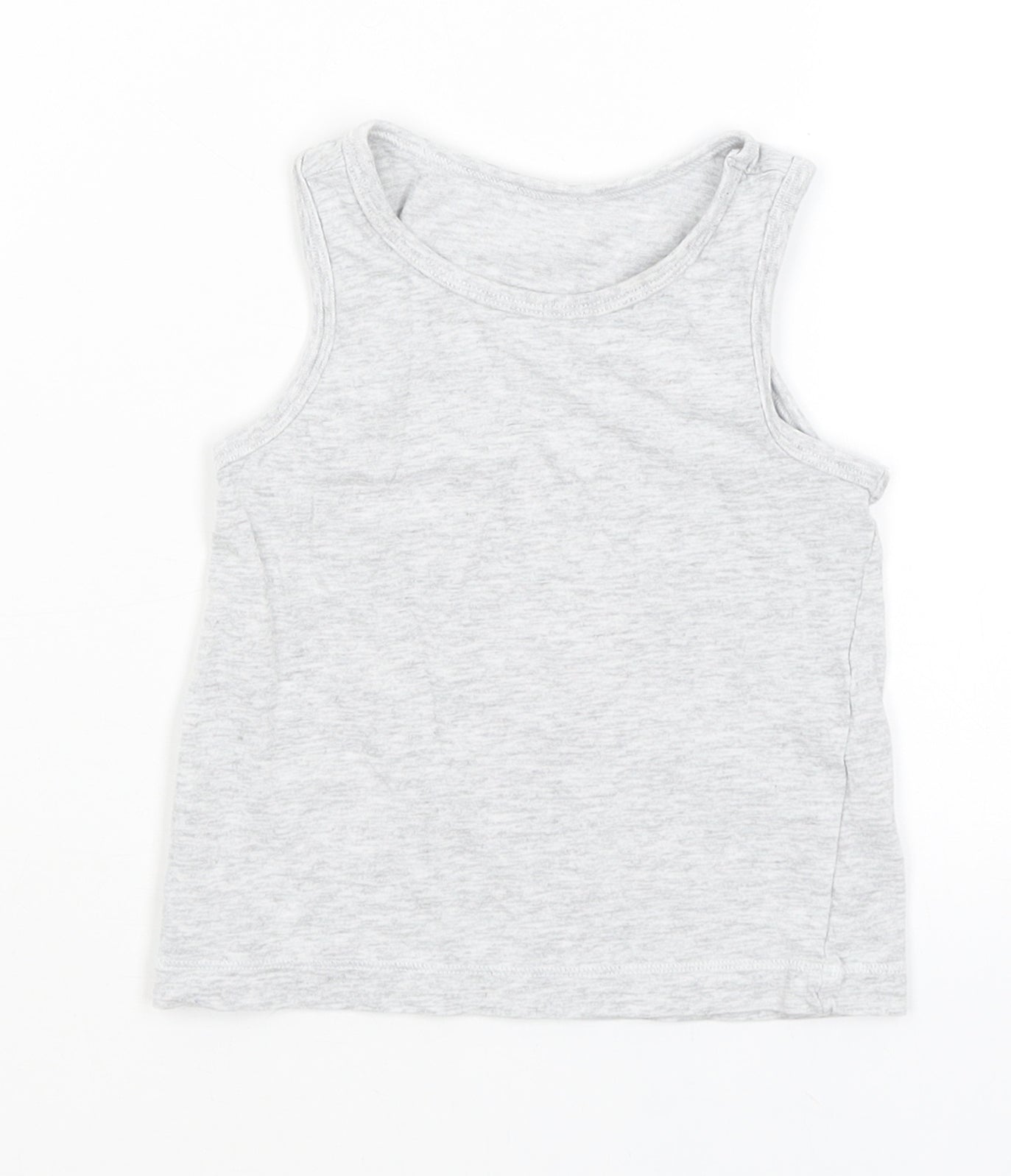 TU Boys Grey   Basic Tank Size 2-3 Years