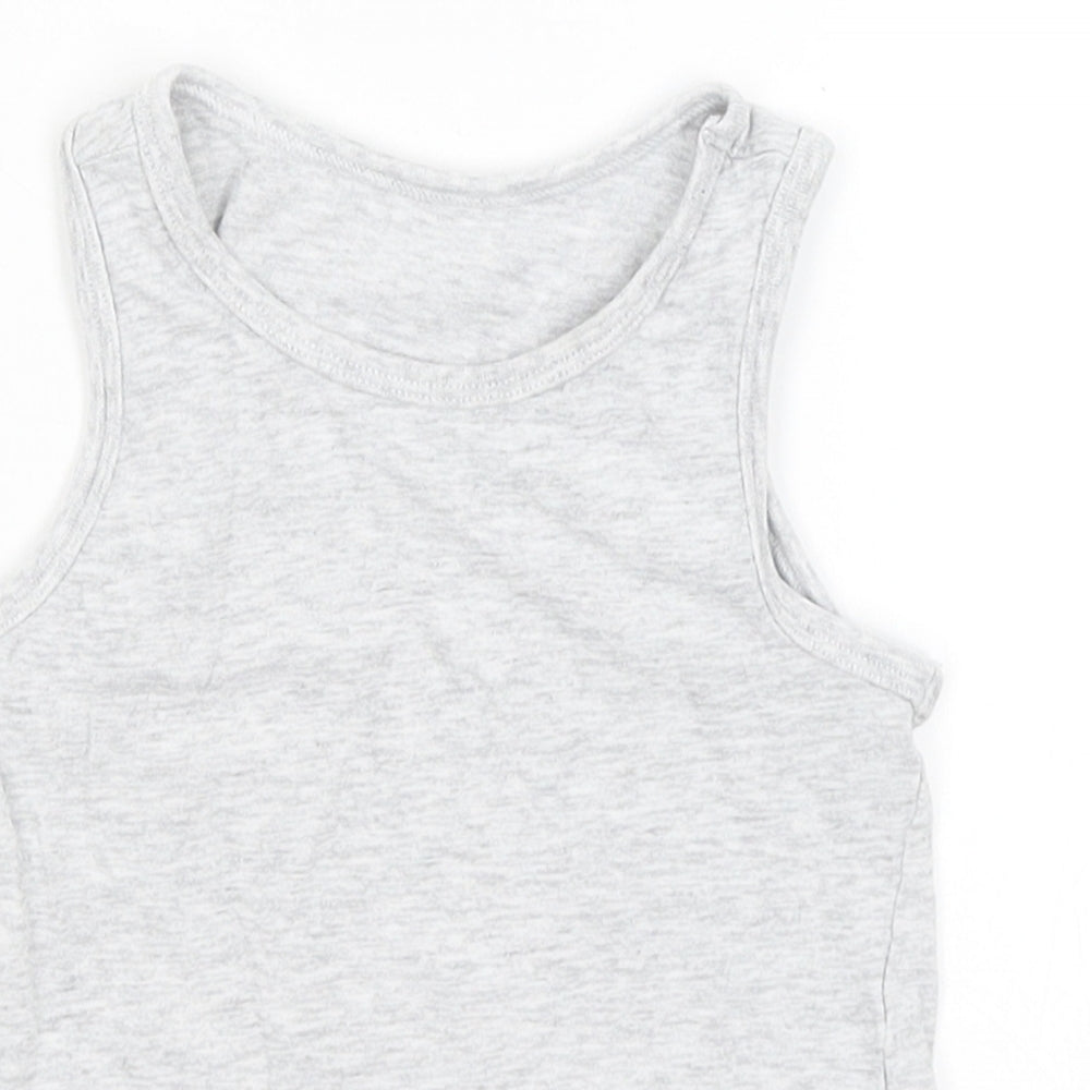 TU Boys Grey   Basic Tank Size 2-3 Years