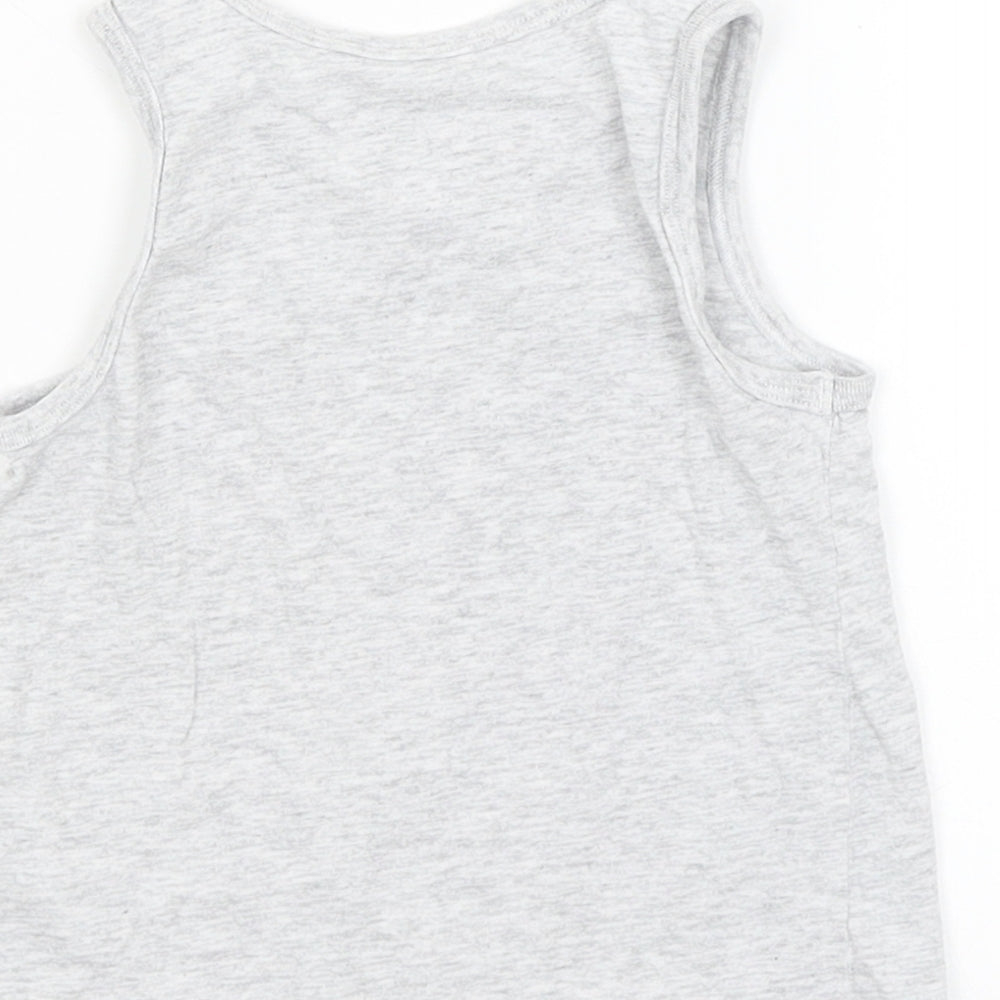 TU Boys Grey   Basic Tank Size 2-3 Years