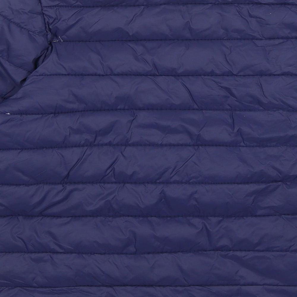 NEXT Girls Blue   Quilted Coat Size 10 Years