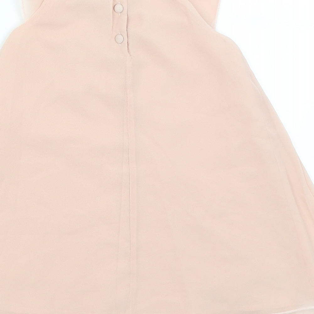 Catherine Malandrino Girls Pink   A-Line  Size 2 Years