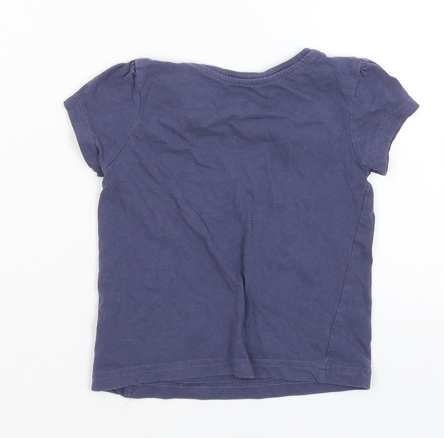 Young Dimension Girls Blue   Basic T-Shirt Size 2-3 Years  - Ahoy