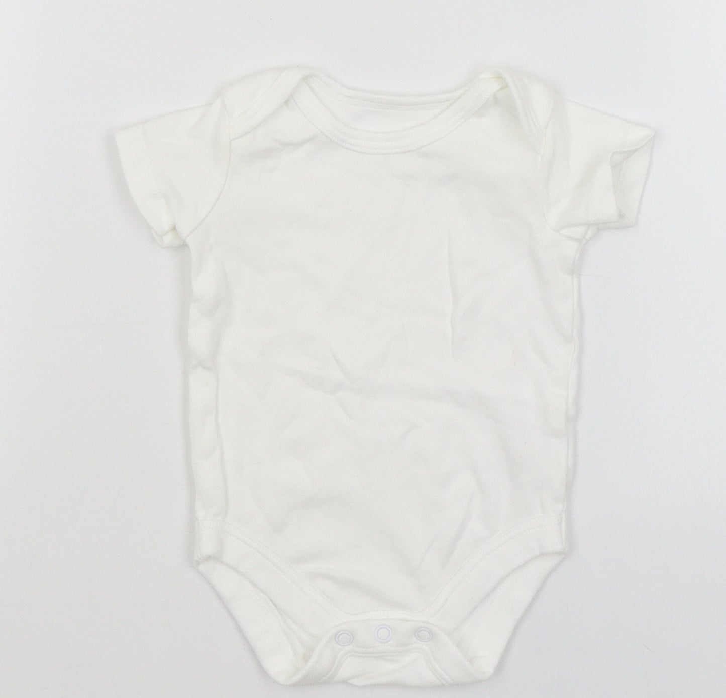 TU Baby White   Romper One-Piece Size 0-3 Months