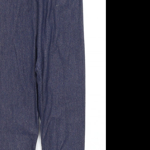 Flapdoodles Girls Blue   Capri Trousers Size 3 Years