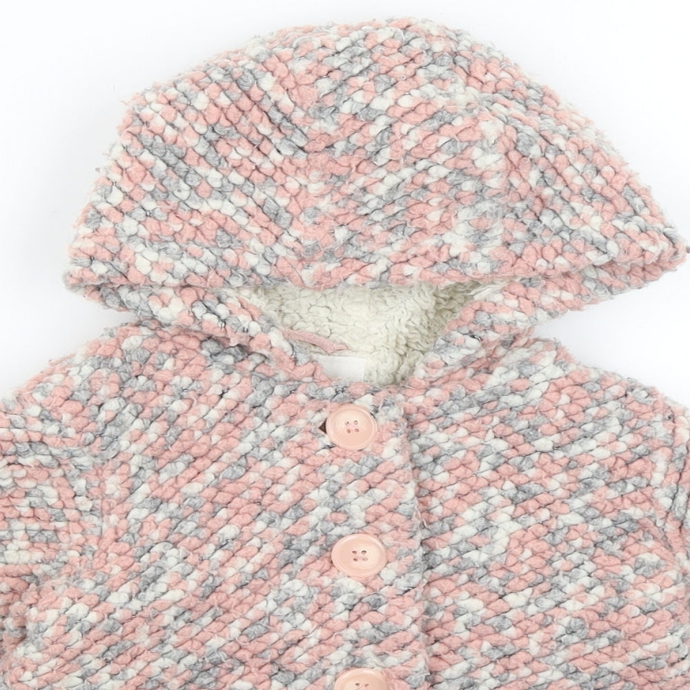 Matalan Baby Pink   Cardigan Jumper Size 18-24 Months