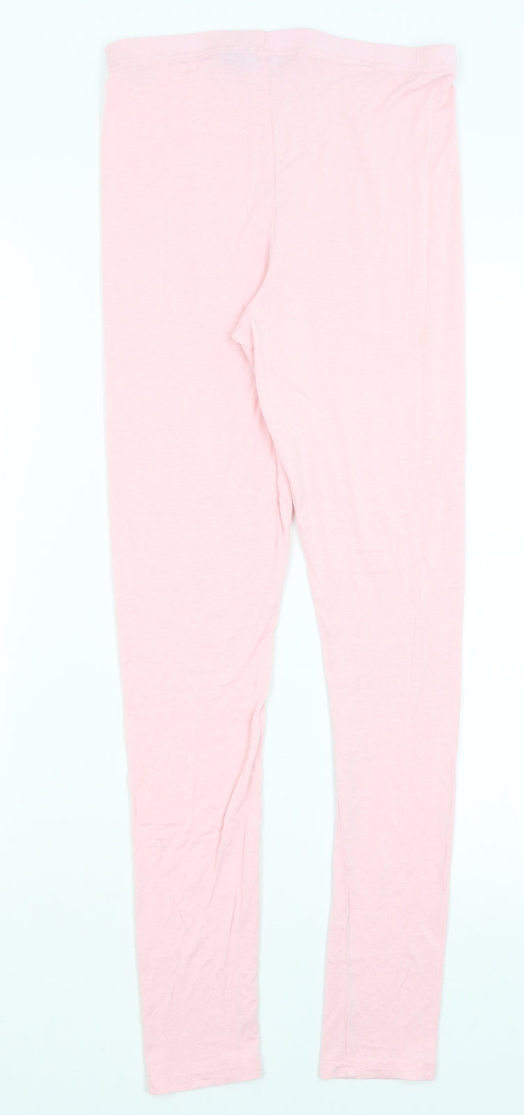Pretty Little Thing Womens Pink   Capri Leggings Size 8 L27.5 in