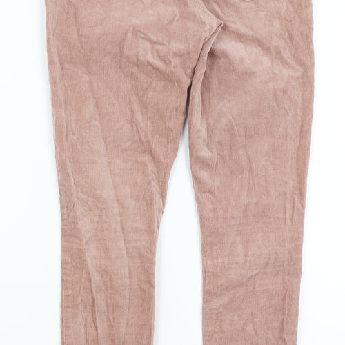 Denim Co Womens Pink   Capri Trousers Size 6 L26.5 in