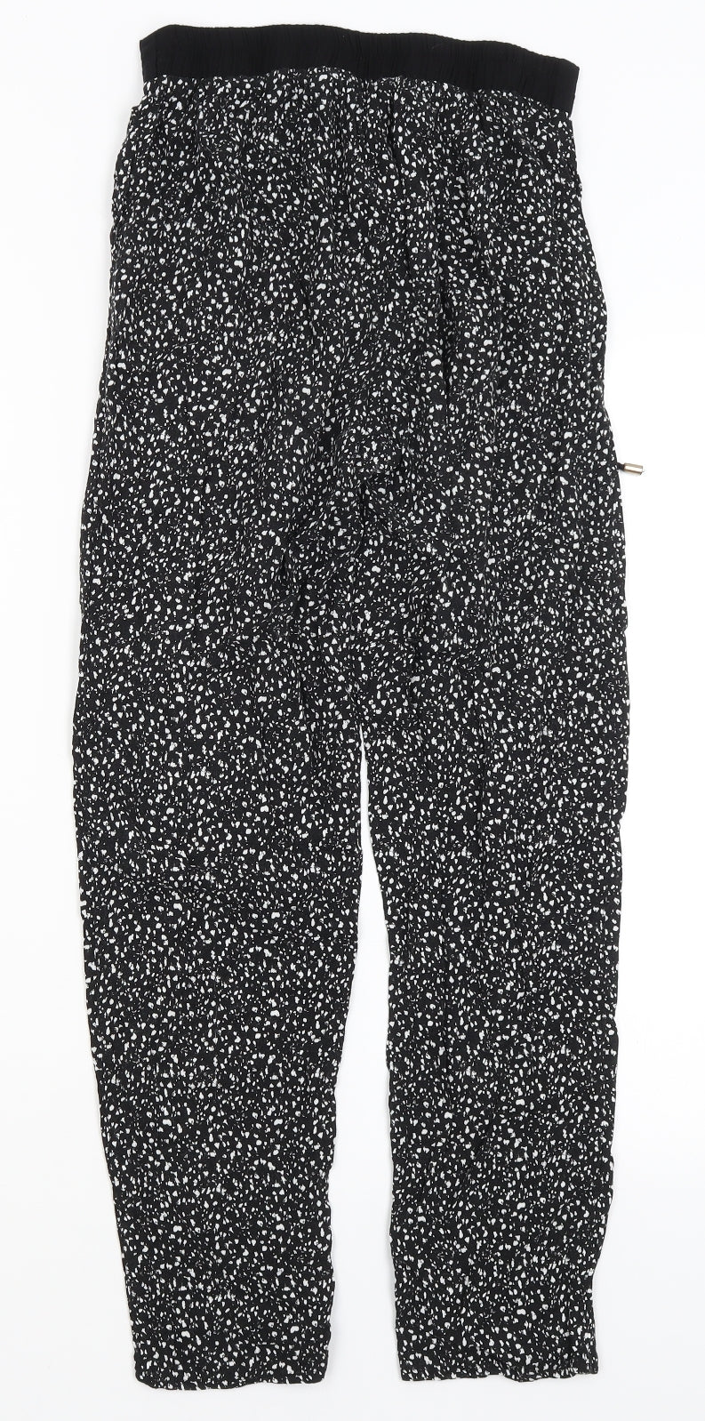 George Womens Black   Trousers  Size 8 L26 in