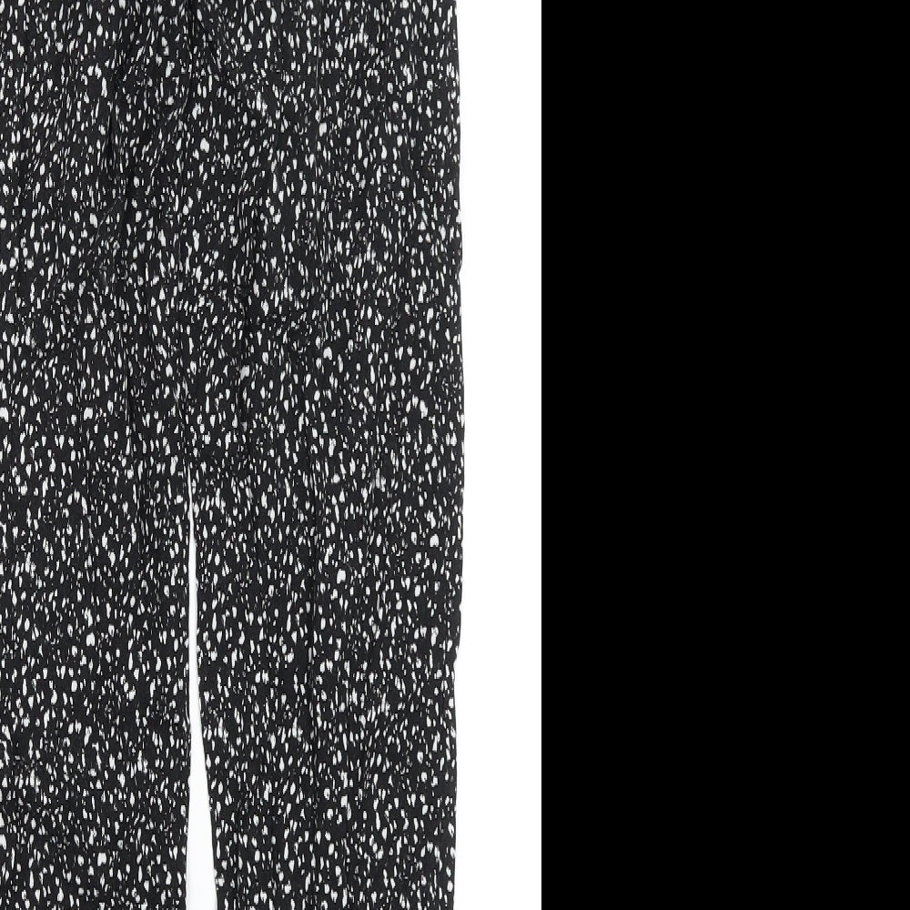 George Womens Black   Trousers  Size 8 L26 in
