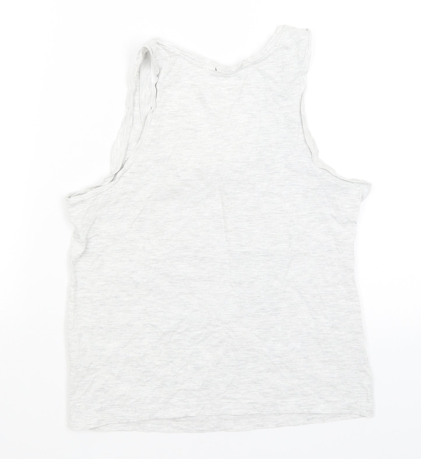 George Womens Grey   Basic Tank Size 8  - Life's Better When Dreaming