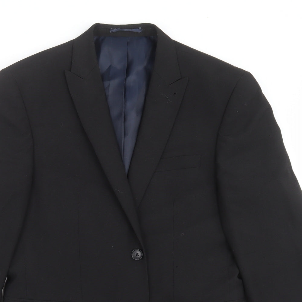 NEXT Mens Black   Jacket Suit Jacket Size 38