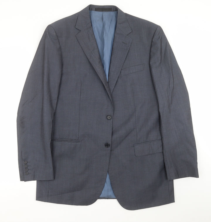 Marks and Spencer Mens Blue Jacket Suit Jacket Size 42