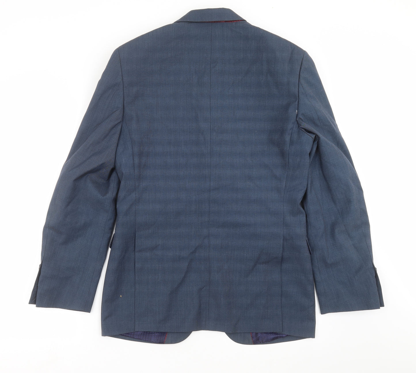 Burton Mens Blue   Jacket Suit Jacket Size 38  - Tailored fit