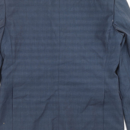 Burton Mens Blue   Jacket Suit Jacket Size 38  - Tailored fit