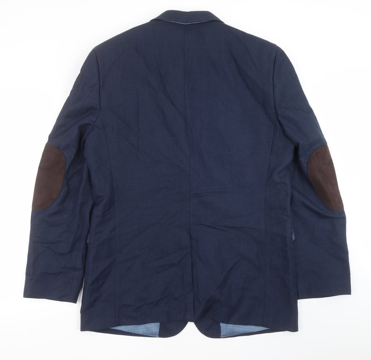 Blazer Mens Blue   Jacket Suit Jacket Size 44