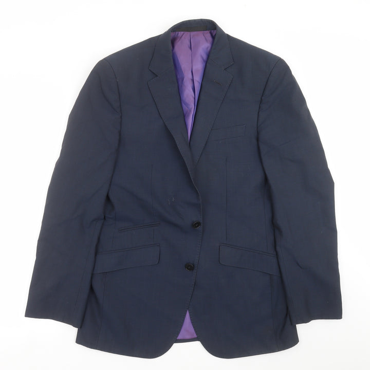Marks and Spencer Mens Blue   Jacket Suit Jacket Size 38