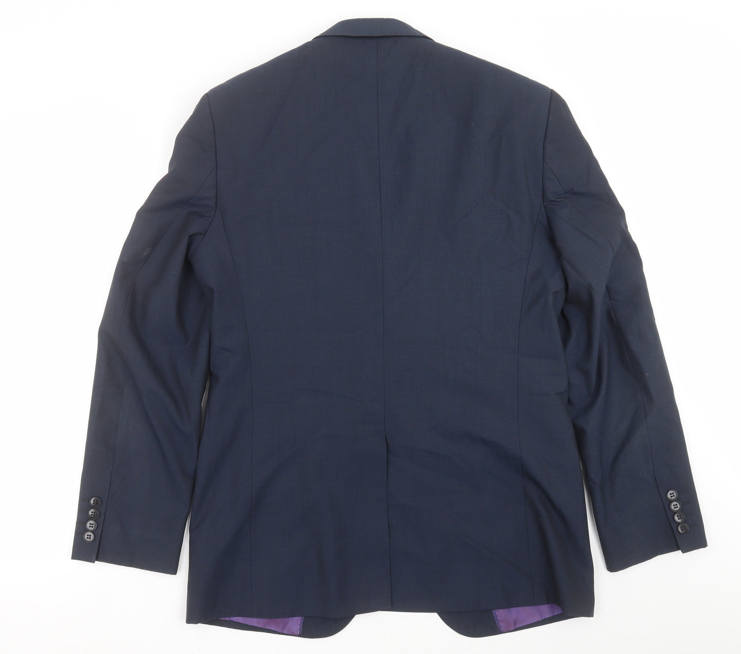 Marks and Spencer Mens Blue   Jacket Suit Jacket Size 38