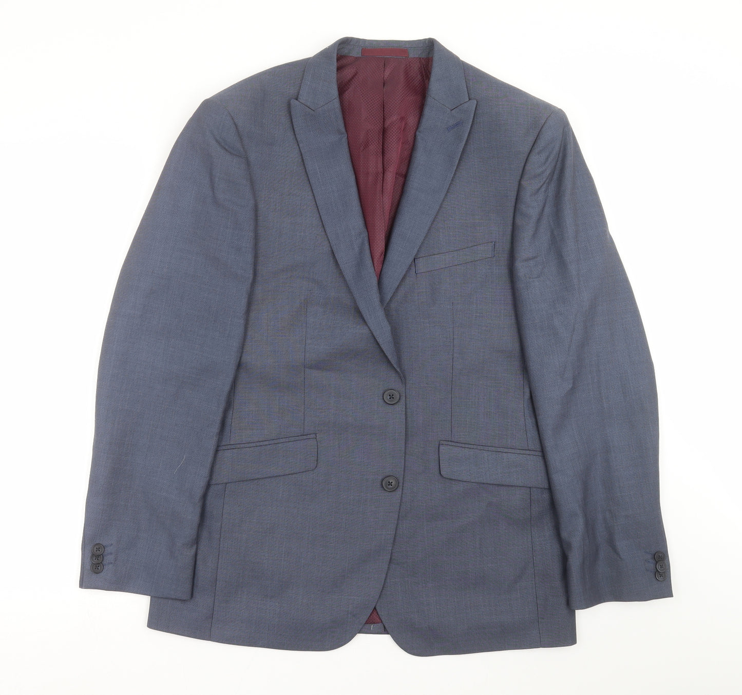 Taylor & Wright Mens Blue   Jacket Suit Jacket Size 40  - Tailored fit