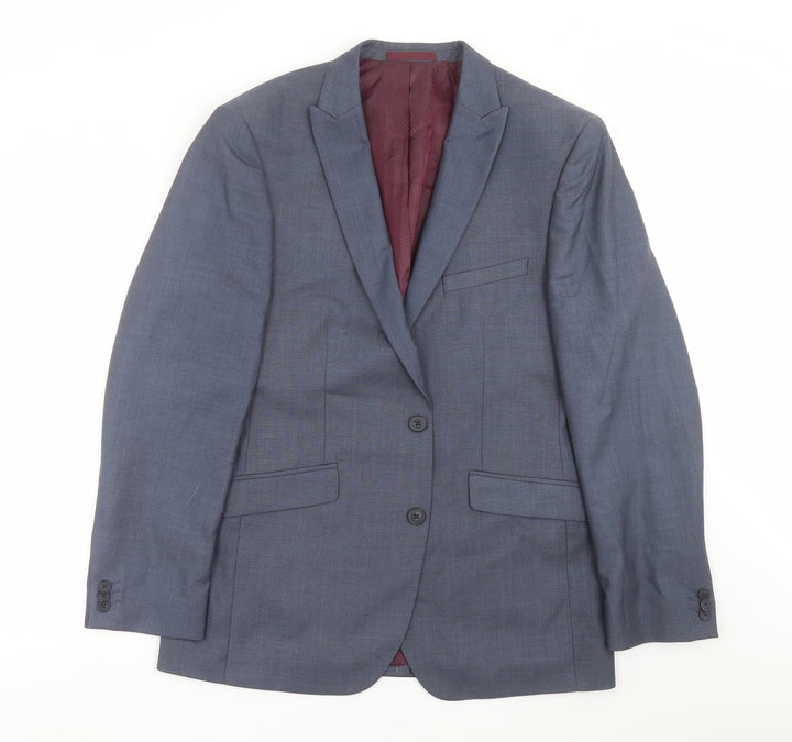 Taylor & Wright Mens Blue   Jacket Suit Jacket Size 40  - Tailored fit