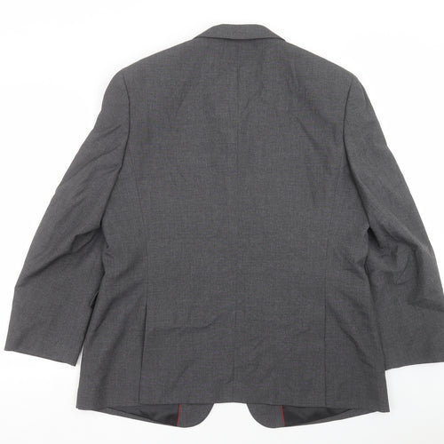 Burton Mens Grey   Jacket Suit Jacket Size 44