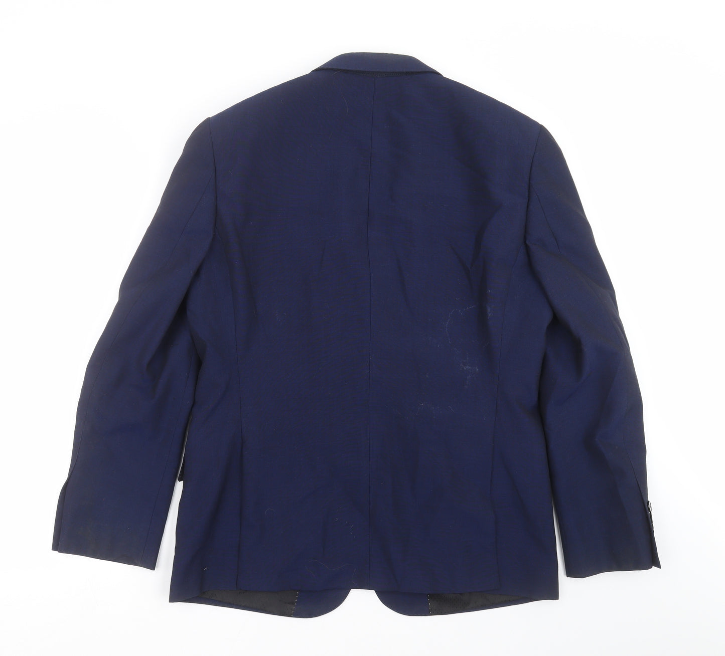 John Lewis Mens Blue   Jacket Suit Jacket Size 40