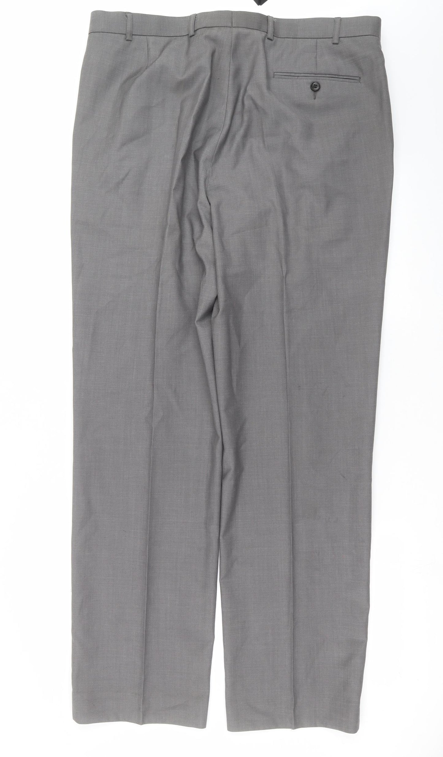Marks and Spencer Mens Grey   Trousers  Size 38 in L33 in