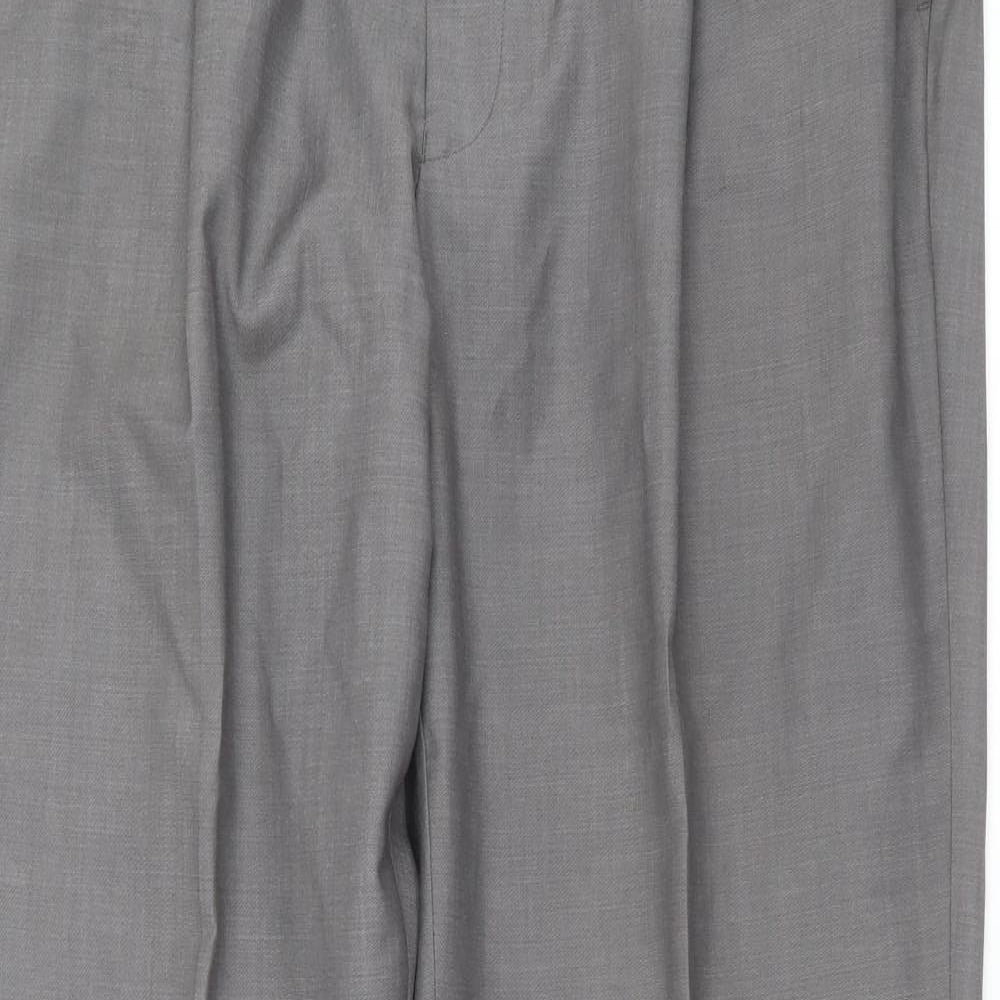 Marks and Spencer Mens Grey   Trousers  Size 38 in L33 in