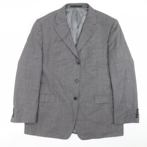 Marks and Spencer Mens Grey   Jacket Suit Jacket Size 46