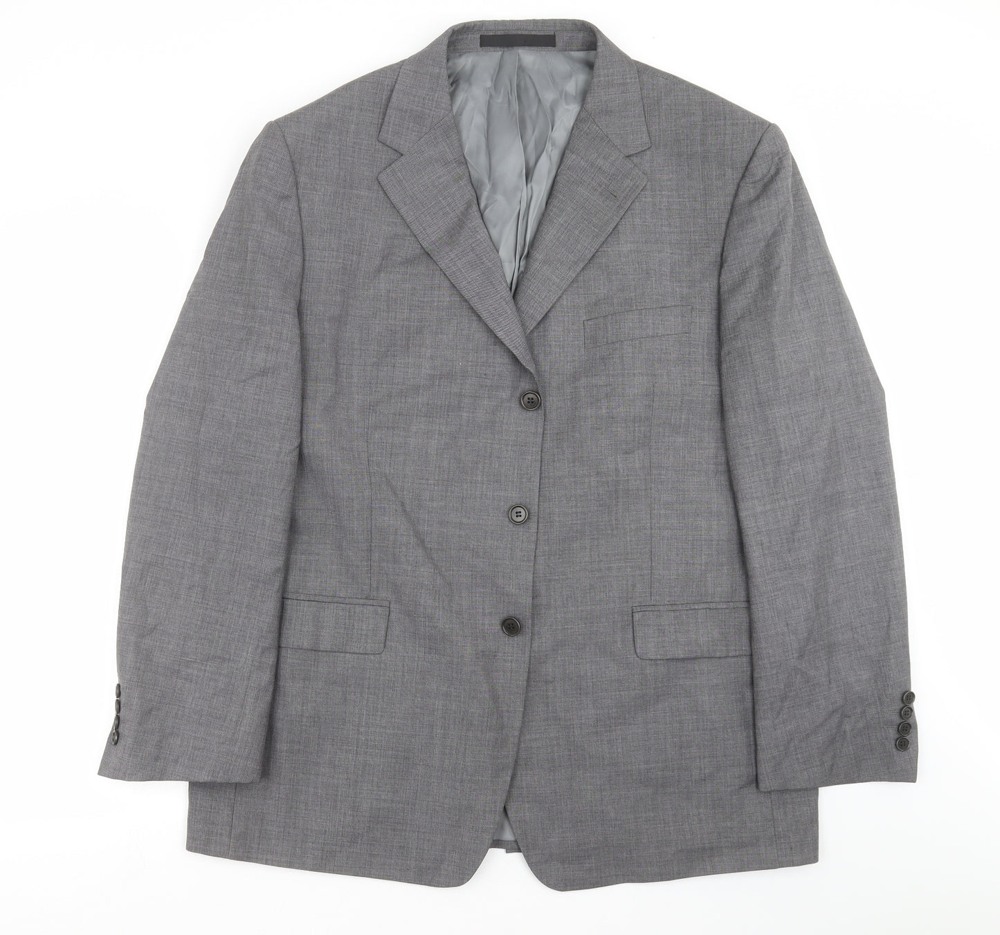 Marks and Spencer Mens Grey   Jacket Suit Jacket Size 46