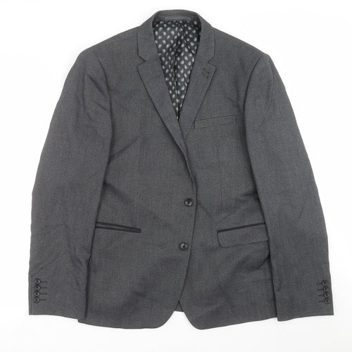 NEXT Mens Grey   Jacket Suit Jacket Size 44