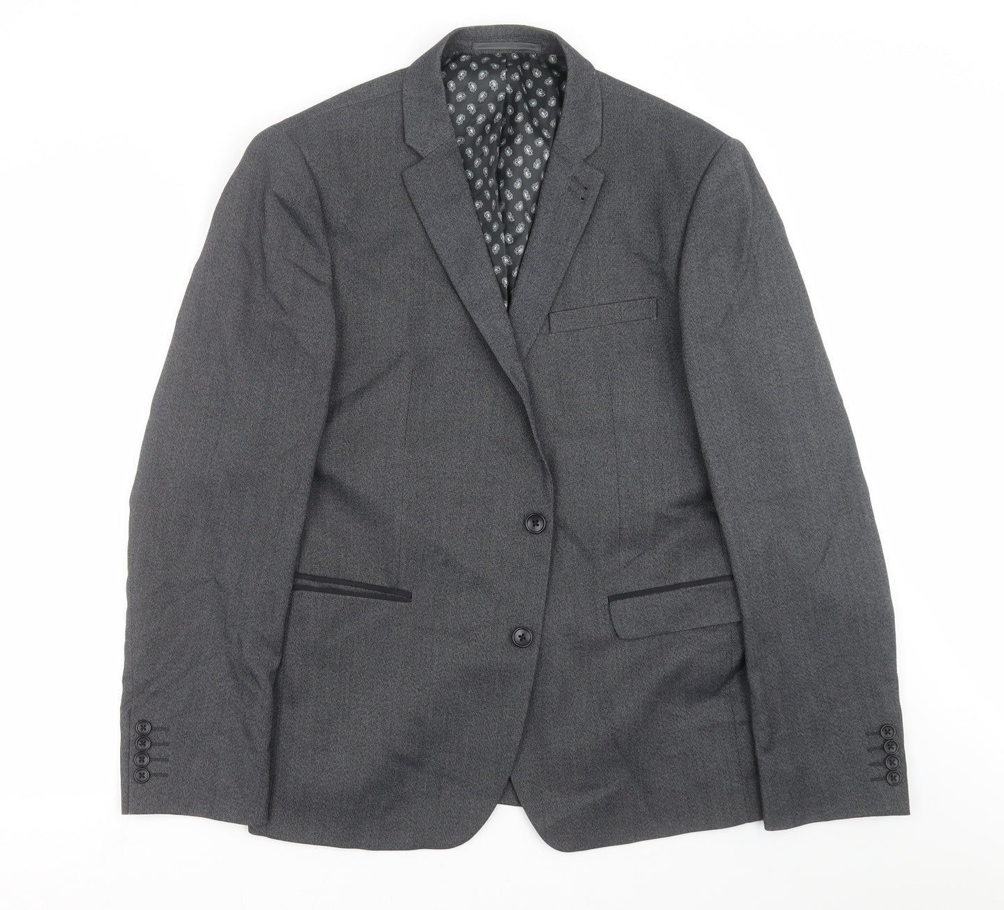 NEXT Mens Grey   Jacket Suit Jacket Size 44