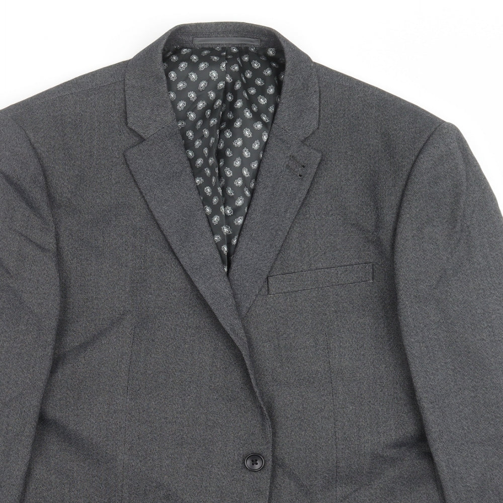 NEXT Mens Grey   Jacket Suit Jacket Size 44