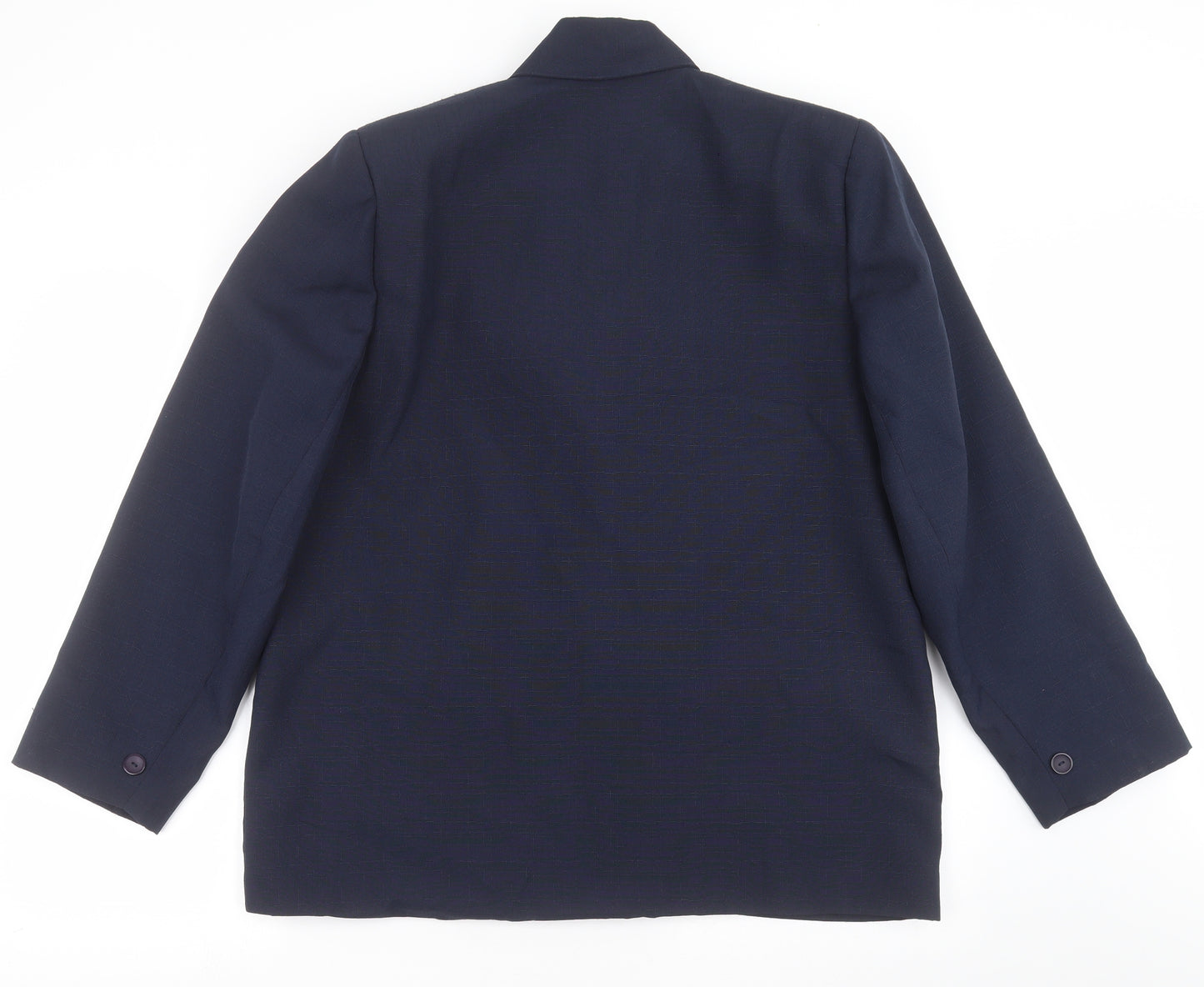Citilites Womens Blue   Jacket Suit Jacket Size 18