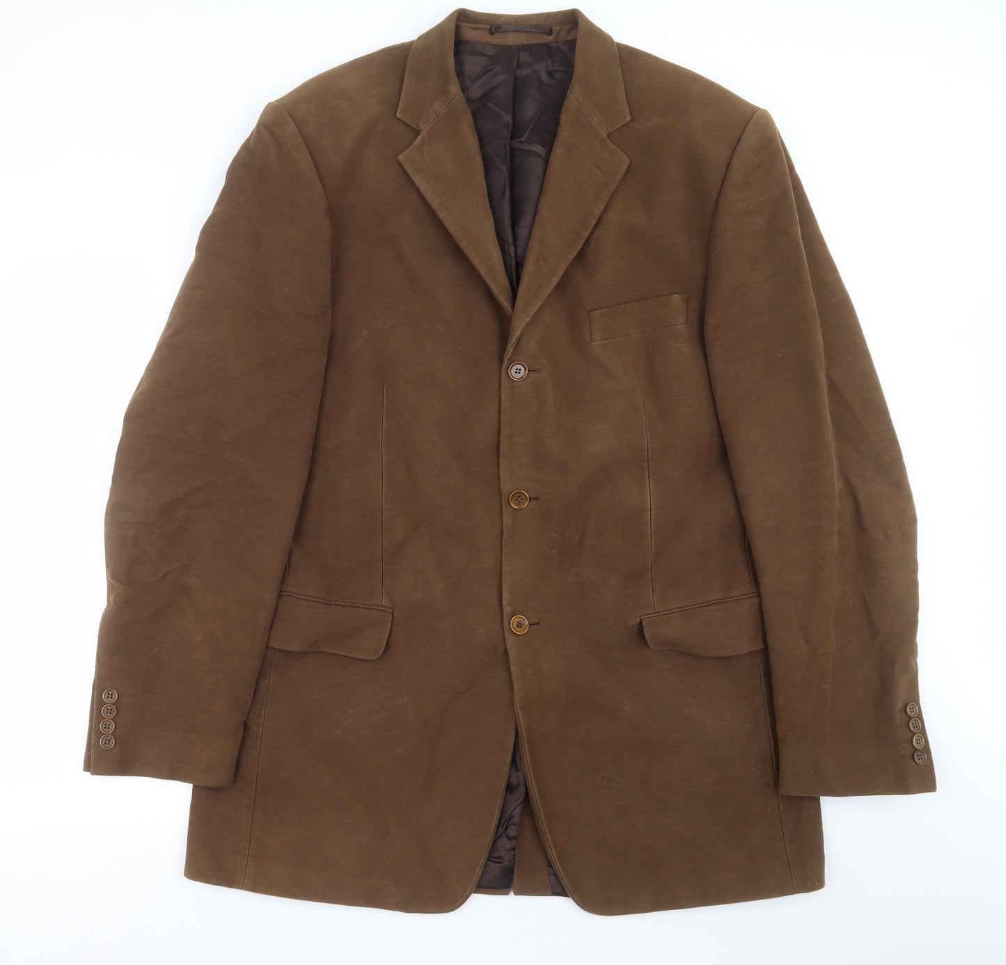 Lino Vierra Mens Brown   Jacket  Size 44