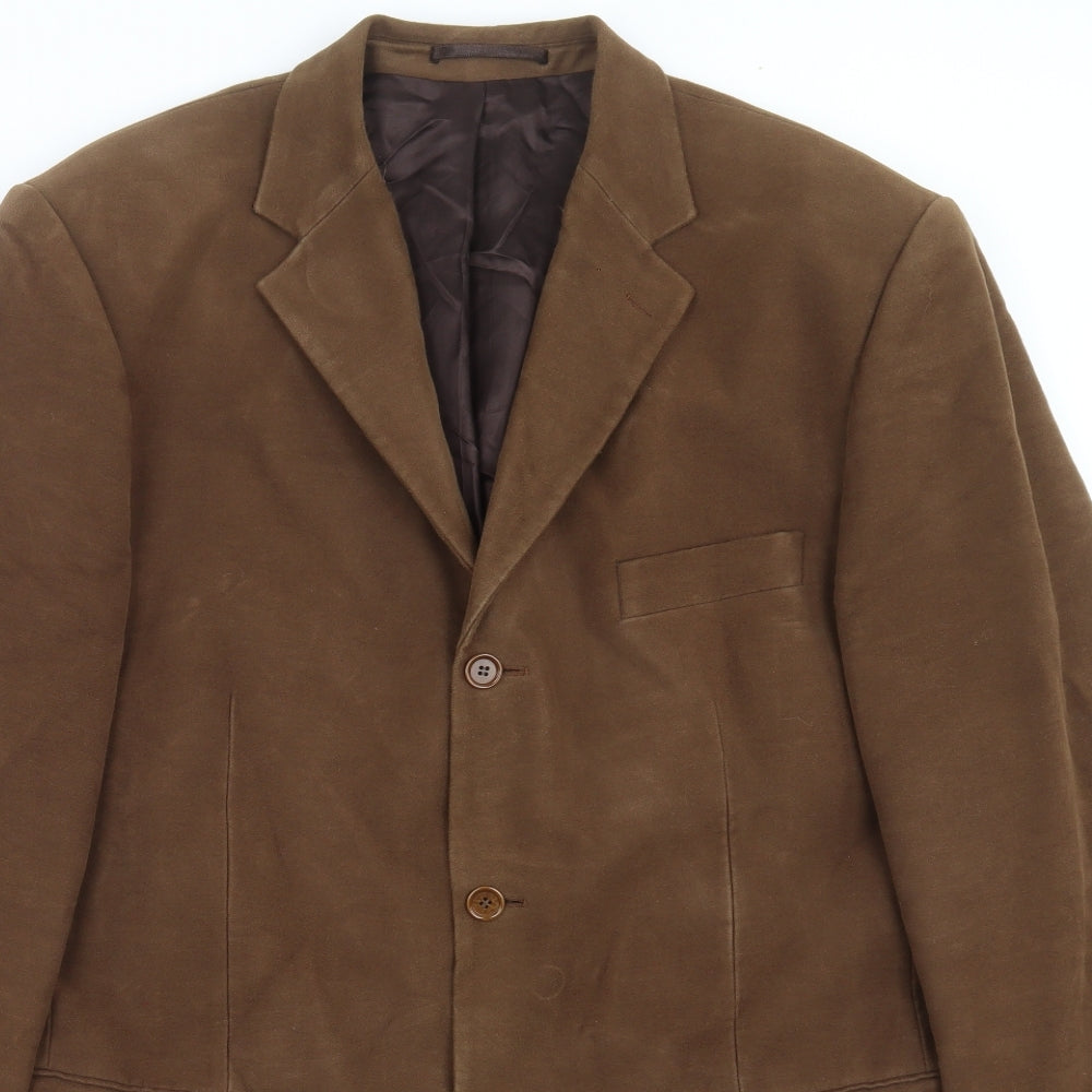 Lino Vierra Mens Brown   Jacket  Size 44