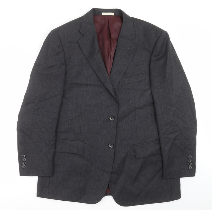 Greenwoods Mens Grey   Jacket Suit Jacket Size 44