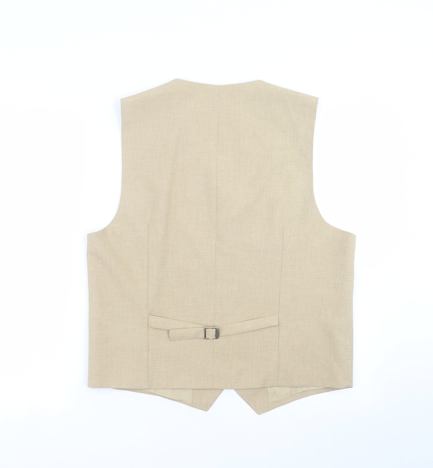 loro Mens Beige   Jacket Suit Waistcoat Size 38