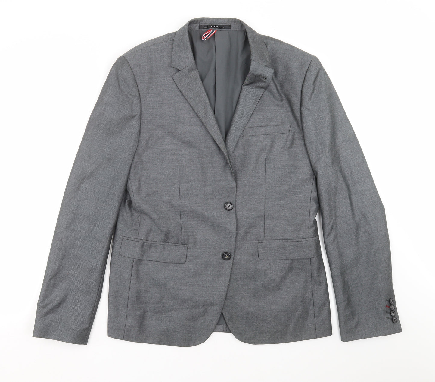 Tailored Saint Mens Grey   Jacket Suit Jacket Size 40