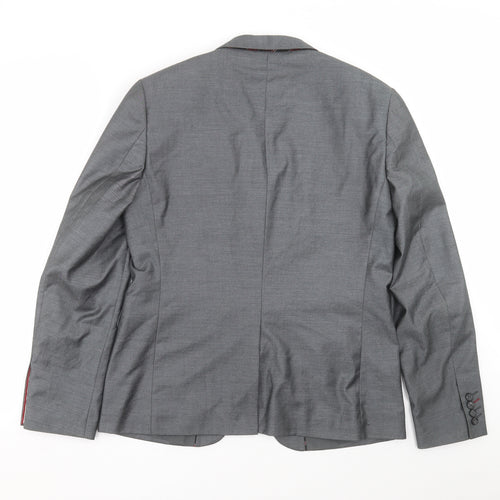Tailored Saint Mens Grey   Jacket Suit Jacket Size 40
