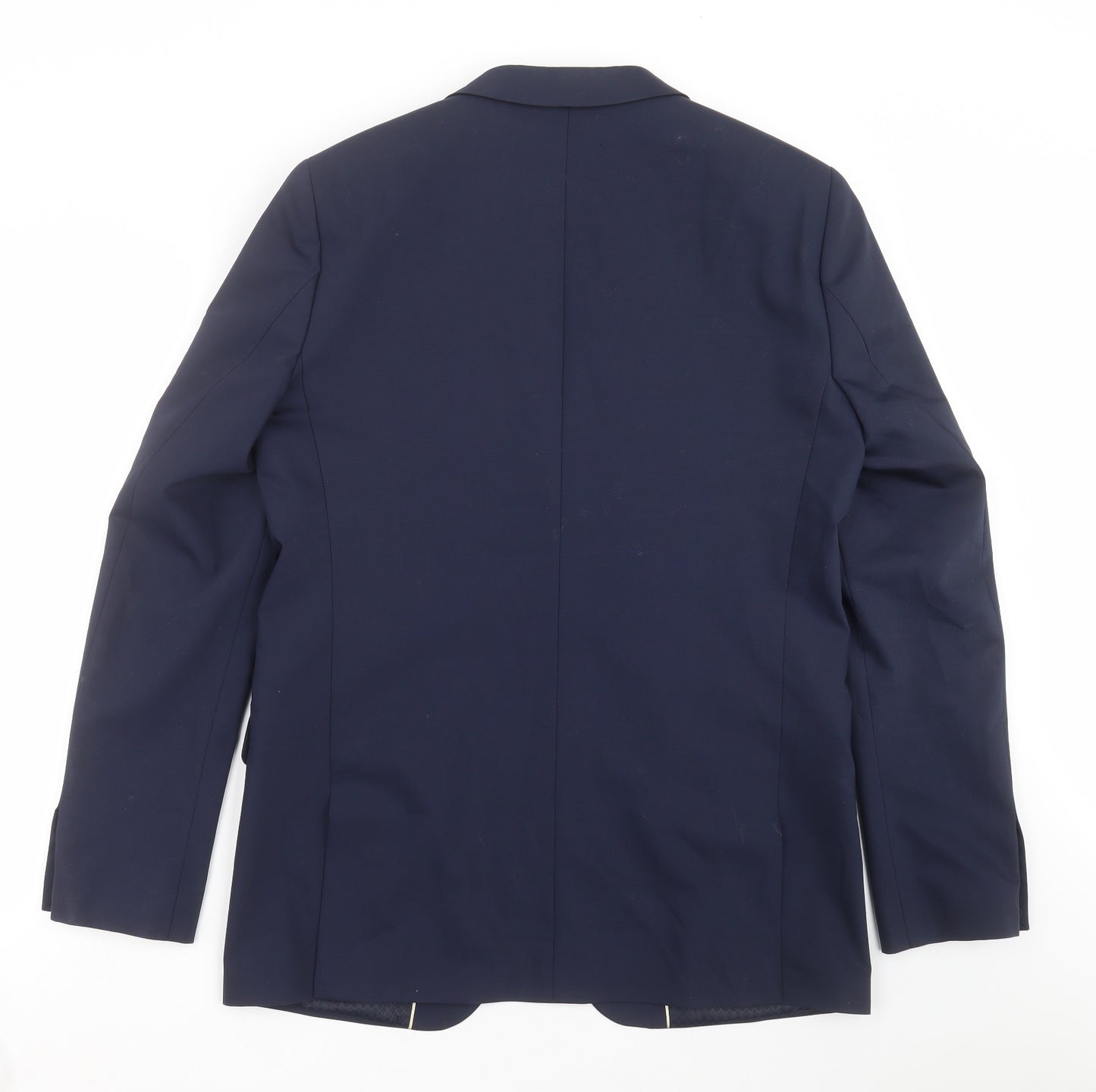 River Island Mens Blue   Jacket Suit Jacket Size 42