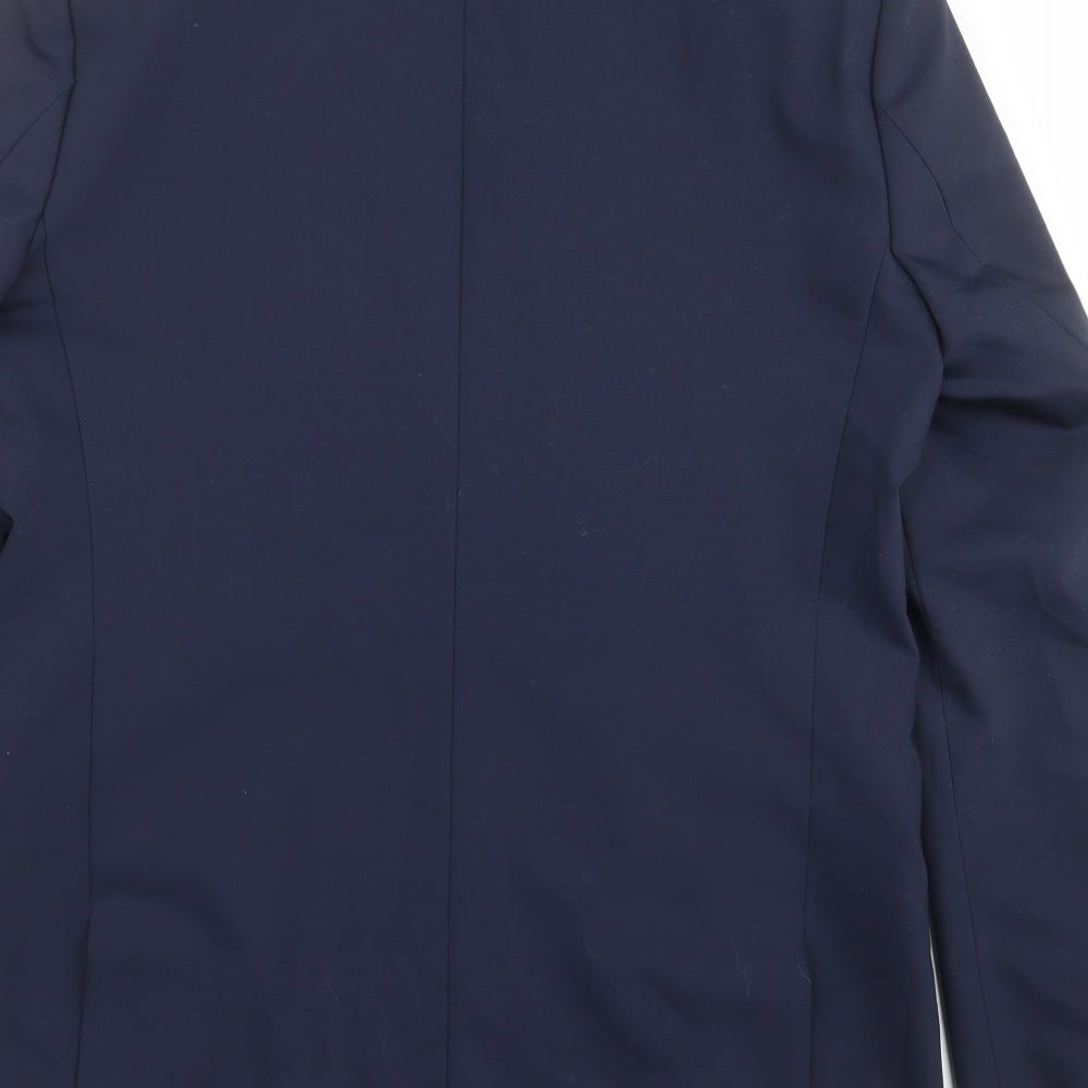 River Island Mens Blue   Jacket Suit Jacket Size 42