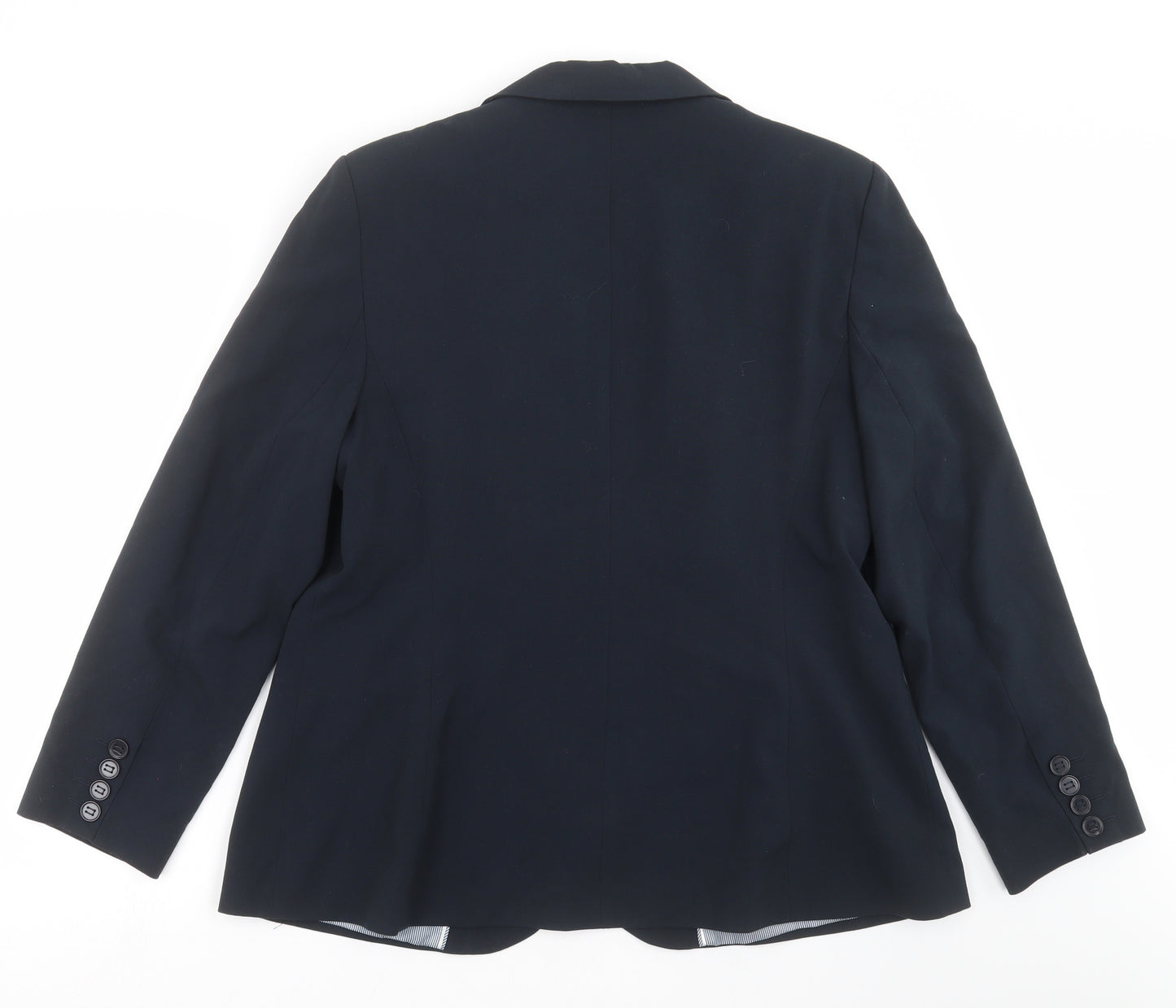 Autonomy Womens Blue   Jacket Suit Jacket Size 18