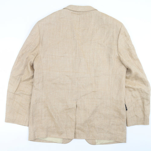 GANT Mens Beige   Jacket Suit Jacket Size 44