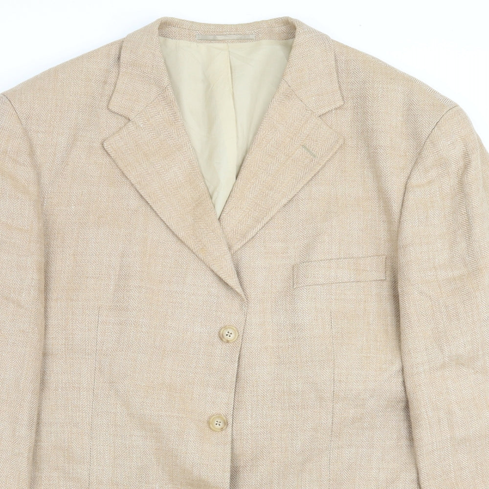 GANT Mens Beige   Jacket Suit Jacket Size 44