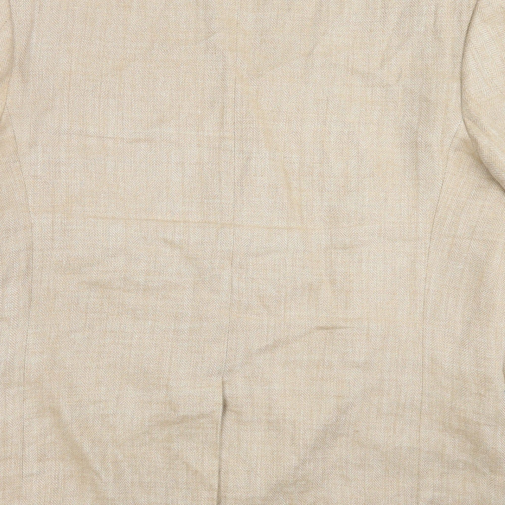 GANT Mens Beige   Jacket Suit Jacket Size 44