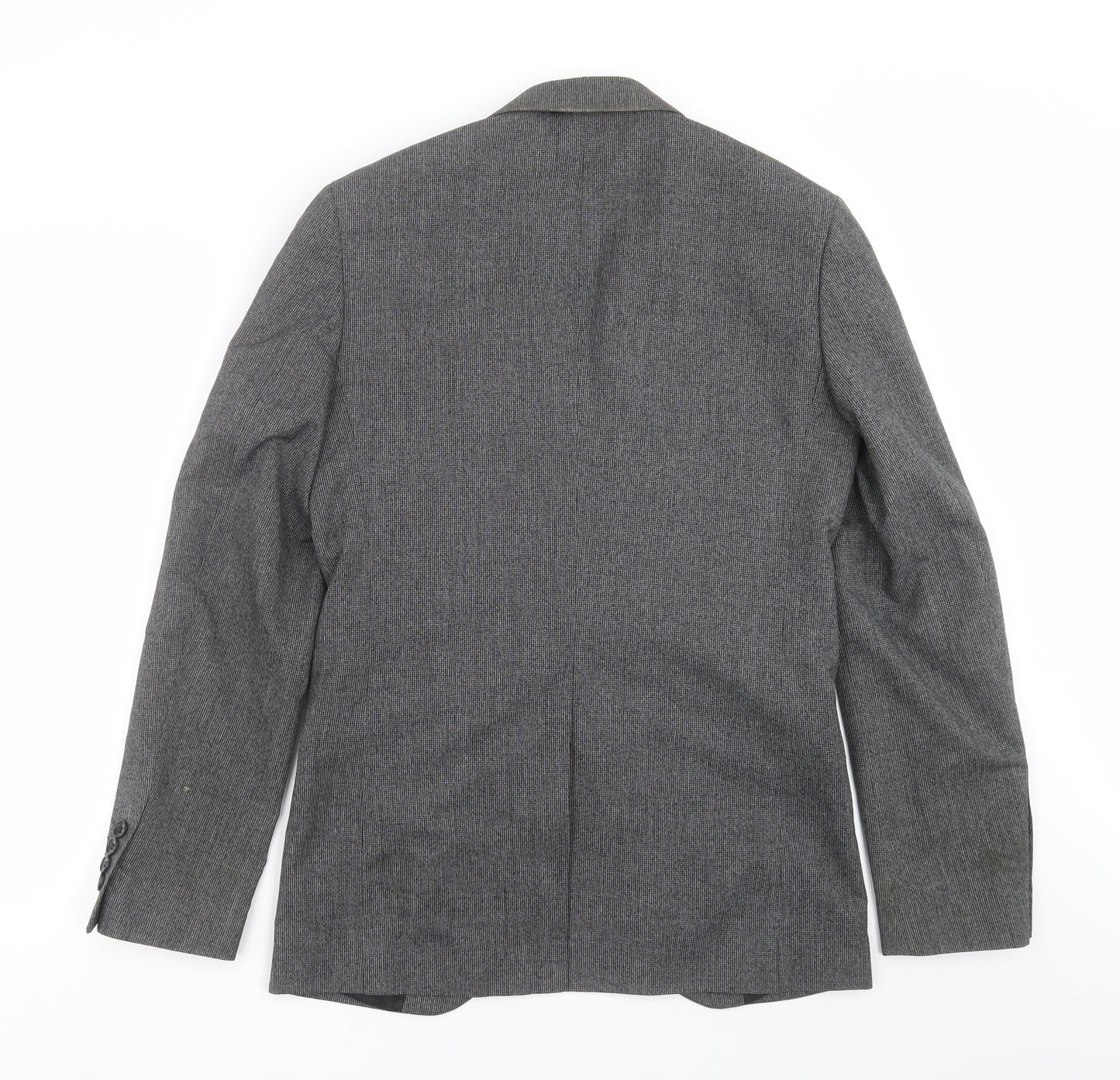 Cedar Wood State Mens Grey   Jacket Suit Jacket Size 34