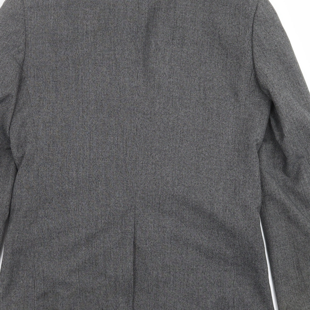 Cedar Wood State Mens Grey   Jacket Suit Jacket Size 34