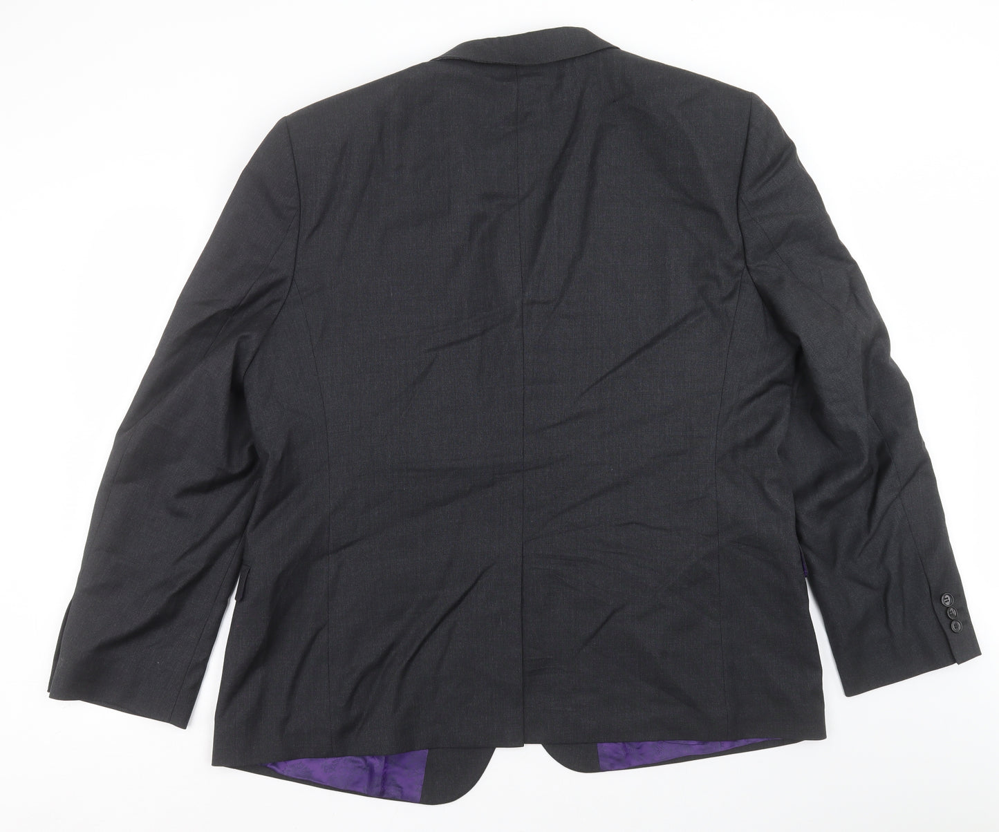 Berwin & Berwin Mens Grey   Jacket Suit Jacket Size 48